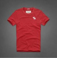 heren abercrombie and fitch korte tees wit moose logo rood Overhemd Utrecht tbqxk225